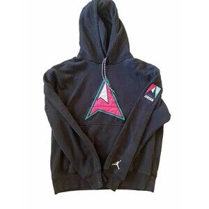 Nike Air Jordan Mens Winter Utility Mountainside Fleece Hoodie star trek size M